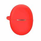 For Huawei FreeBuds 5 Bluetooth Earphone Silicone Protective Case(Red) - 1