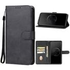 For Asus ROG Phone 7 Leather Phone Case(Black) - 1