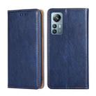 For Blackview A85 Gloss Oil Solid Color Magnetic Leather Phone Case(Blue) - 1