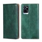 For Infinix Note 10 Pro Gloss Oil Solid Color Magnetic Leather Phone Case(Green) - 1