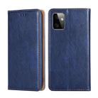 For Motorola Moto G Power 2023 Gloss Oil Solid Color Magnetic Leather Phone Case(Blue) - 1