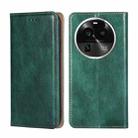 For OPPO Find X6 Pro 5G Gloss Oil Solid Color Magnetic Leather Phone Case(Green) - 1