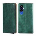 For Tecno Pova 4 Pro Gloss Oil Solid Color Magnetic Leather Phone Case(Green) - 1