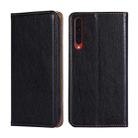 For Rakuten Big Gloss Oil Solid Color Magnetic Leather Phone Case(Black) - 1