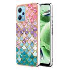 Electroplating IMD TPU Phone Case For Xiaomi Redmi Note 12 5G Global/Note 12 5G China/Poco X5 5G(Colorful Scales) - 1