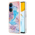 For Honor X7 Electroplating IMD TPU Phone Case(Blue Marble) - 1