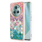 For Honor X9a/Magic5 Lite Electroplating IMD TPU Phone Case(Colorful Scales) - 1