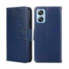 For Blackview A52 Crystal Texture Leather Phone Case(Royal Blue) - 1