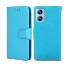 For Blackview A52 Crystal Texture Leather Phone Case(Sky Blue) - 1