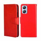 For Blackview A52 Crystal Texture Leather Phone Case(Red) - 1