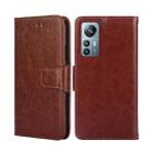 For Blackview A85 Crystal Texture Leather Phone Case(Brown) - 1