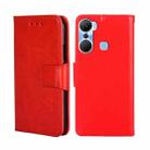 For Infinix Hot 12 Pro Crystal Texture Leather Phone Case(Red) - 1