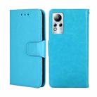 For Infinix Note 11 Crystal Texture Leather Phone Case(Sky Blue) - 1