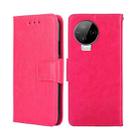 For Infinix Note 12 Pro 4G / Note 12 2023 Crystal Texture Leather Phone Case(Rose Red) - 1