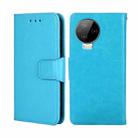 For Infinix Note 12 Pro 4G / Note 12 2023 Crystal Texture Leather Phone Case(Sky Blue) - 1