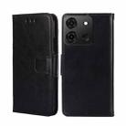 For Infinix Smart 7 Crystal Texture Leather Phone Case(Black) - 1