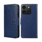 For Infinix Smart 7 Crystal Texture Leather Phone Case(Royal Blue) - 1