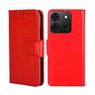 For Infinix Smart 7 Crystal Texture Leather Phone Case(Red) - 1