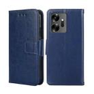 For Infinix Zero 20 Crystal Texture Leather Phone Case(Royal Blue) - 1