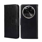 For OPPO Find X6 Pro 5G Crystal Texture Leather Phone Case(Black) - 1