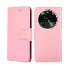 For OPPO Find X6 Pro 5G Crystal Texture Leather Phone Case(Pink) - 1