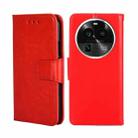 For OPPO Find X6 Pro 5G Crystal Texture Leather Phone Case(Red) - 1