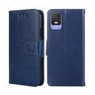 For TCL 403 Crystal Texture Leather Phone Case(Royal Blue) - 1