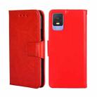 For TCL 403 Crystal Texture Leather Phone Case(Red) - 1