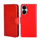 For Tecno Camon 19 / 19 Pro Crystal Texture Leather Phone Case(Red) - 1