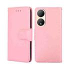 For vivo Y100 5G Crystal Texture Leather Phone Case(Pink) - 1