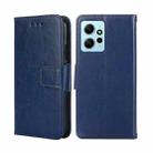 For Xiaomi Redmi Note 12 4G Global Crystal Texture Leather Phone Case(Royal Blue) - 1