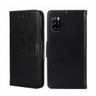For Rakuten Big S Crystal Texture Leather Phone Case(Black) - 1