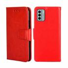 For Nokia G22 Crystal Texture Leather Phone Case(Red) - 1