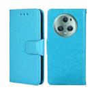 For Honor Magic5 Pro Crystal Texture Leather Phone Case(Sky Blue) - 1