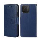 For Honor X5 4G Crystal Texture Leather Phone Case(Royal Blue) - 1