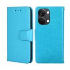 For OnePlus Ace 2V 5G Crystal Texture Leather Phone Case(Sky Blue) - 1