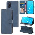 For OPPO A72 / A52 / A92 4G Fantasy Skin-feel Calfskin Texture Leather Phone Case(Blue) - 1