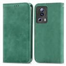 For Xiaomi 13 Lite Retro Skin Feel Magnetic Leather Phone Case(Green) - 1