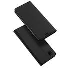 For Huawei Y5p DUX DUCIS Skin Pro Series Horizontal Flip PU + TPU Leather Case, with Holder & Card Slots(Black) - 1