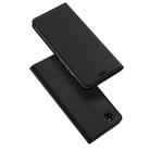 For Huawei Honor 9s DUX DUCIS Skin Pro Series Horizontal Flip PU + TPU Leather Case, with Holder & Card Slots(Black) - 1