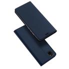 For Huawei Honor 9s DUX DUCIS Skin Pro Series Horizontal Flip PU + TPU Leather Case, with Holder & Card Slots(Blue) - 1