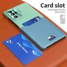 For Samsung Galaxy Note20 Ultra Two-Color Invisible Lens Holder Phone Case(Mint Green+Blue) - 7