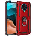 For Xiaomi Redmi K30 Pro Shockproof TPU + PC Protective Case with 360 Degree Rotating Holder(Red) - 1