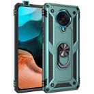 For Xiaomi Redmi K30 Pro Shockproof TPU + PC Protective Case with 360 Degree Rotating Holder(Green) - 1