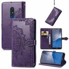 For Nokia C3 Mandala Flower Embossed Leather Phone Case(Purple) - 1