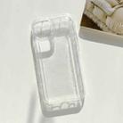 For iPhone 14 Pro Max Airbag Transparent  TPU Phone Case - 1