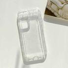 For iPhone 14 Pro Airbag Transparent  TPU Phone Case - 1