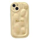 For iPhone 13 Pro Max Meteorite Texture Phone Case(Yellow Bear) - 1