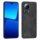 For Xiaomi 13 Lite / Civi 2 AZNS 3D Embossed Skin Feel Phone Case(Black) - 1