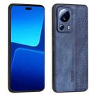 For Xiaomi 13 Lite / Civi 2 AZNS 3D Embossed Skin Feel Phone Case(Sapphire Blue) - 1